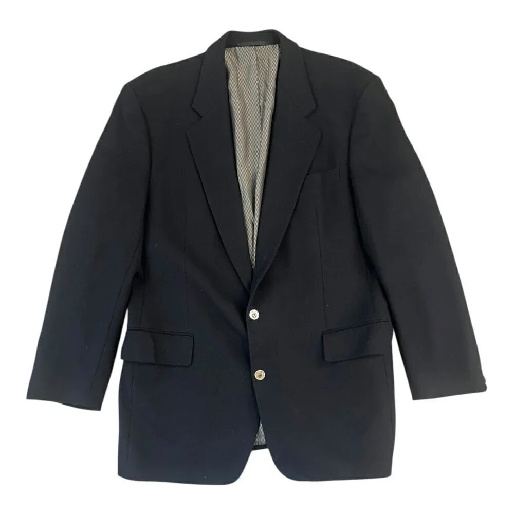 Ermenegildo Zegna Sport Coat Wool & Cashmere Blazer Windsor 42